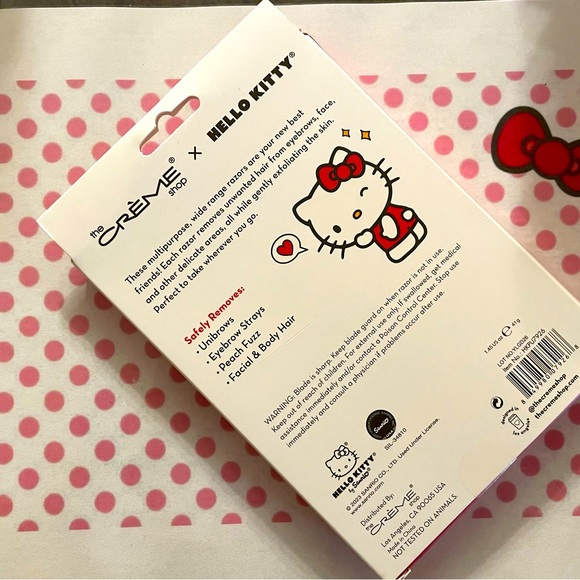The Crème Shop x Hello Kitty Prepped Up Dermaplane & Sculpt Razors - Picture 2 of 2